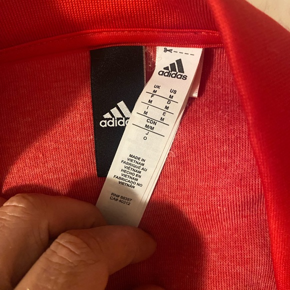 BNWOT Adidas Belgium official anthem  national soccer stadium track jacket in M! - Picture 5 of 7